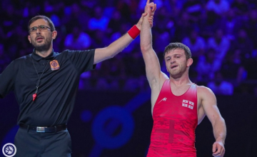 მოჭიდავე ბექა ლომთაძემ ფინალში რუსი მეტოქე დაამარცხა და მსოფლიო ჩემპიონი გახდა