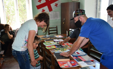 ახალქალაქის ოთხ სოფელში ქართული ბიბლიოთეკა გაიხსნა