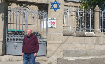 "თქვენი დახმარებით სინაგოგას სათვალთვალო კამერა აქვს" - სიმონ ლევიშვილი