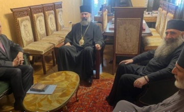 სომხეთის ელჩი საპატრიარქოს სტუმრობდა