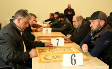 ახალციხეში მოყვარულებს შორის ნარდის ტურნირი გაიმართა
