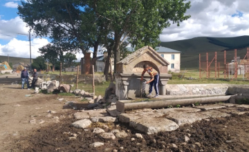 Խոտը կենդանիների, կարտոֆիլն ու ցորենը ընտանիքների համար- ապրելակերպ Նինոծմինդայի գյուղում