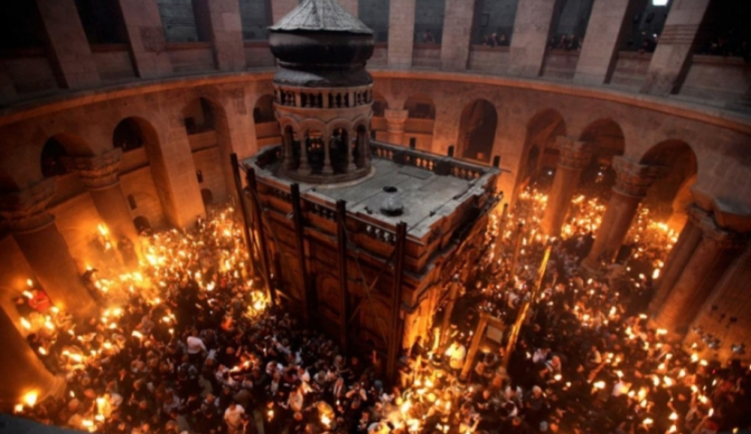 წმინდა ცეცხლი გადმოვიდა