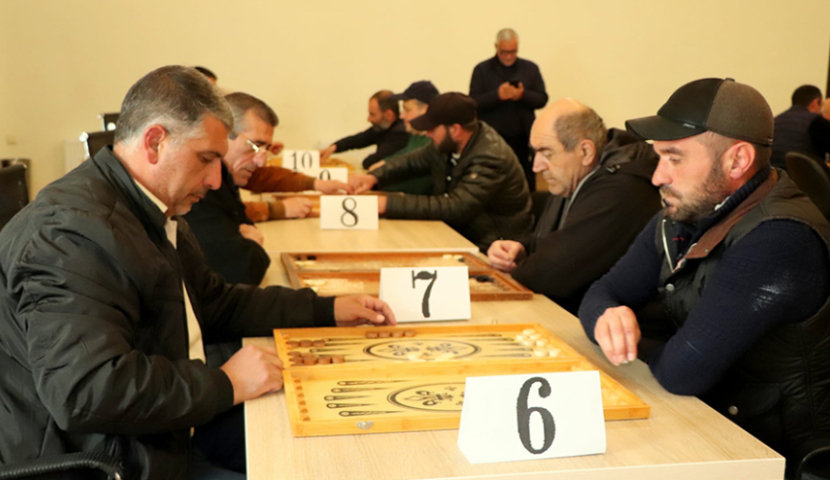 ახალციხეში მოყვარულებს შორის ნარდის ტურნირი გაიმართა