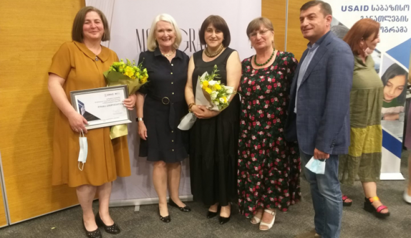 საუკეთესო მასწავლებლის ტიტული სამცხე-ჯავახეთში 6 პედაგოგს მიენიჭა