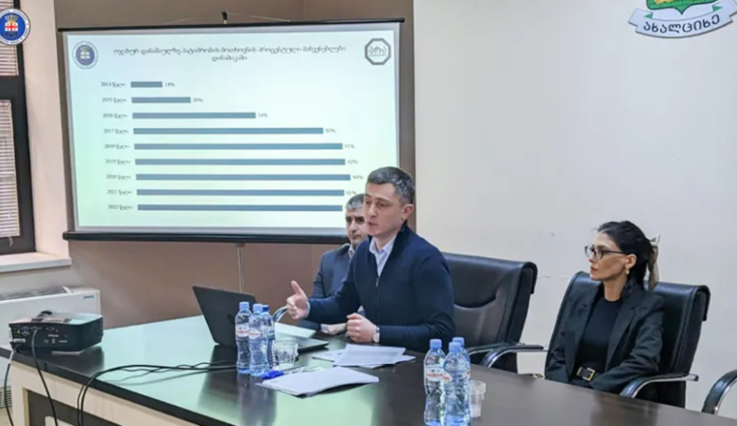 სამცხე-ჯავახეთში ფემიციდის წინააღმდეგ ბრძოლის კამპანიის ფარგლებში, მოსახლეობასთან შეხვედრები გამართეს