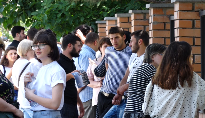 ახალციხის საგამოცდო ცენტრში ეროვნულ გამოცდებზე 13 აპლიკანტი არ გამოცხადდა