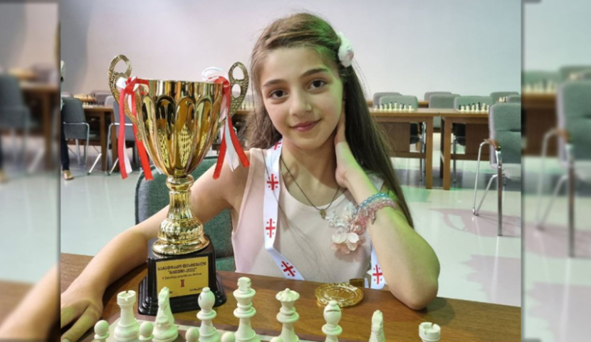 7 წლის ახალციხელმა მოჭადრაკემ ბათუმის ფესტივალზე პირველი ადგილი დაიკავა