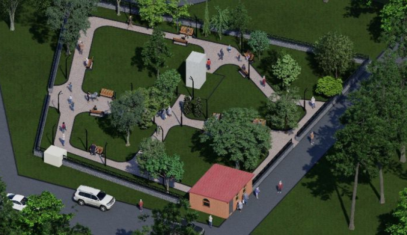 სოფელ საროში სკვერის რეაბილიტაცია იწყება