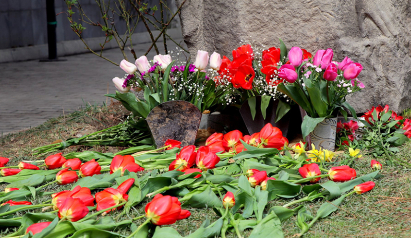 ახალციხეში, 9 აპრილს  გარდაცვლილთა ხსოვნას პატივი მიაგეს