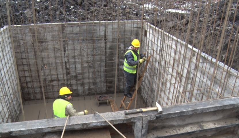 საბარგო სადგურის დასახლებაში საკანალიზაციო ქსელის მონტაჟი სრულდება