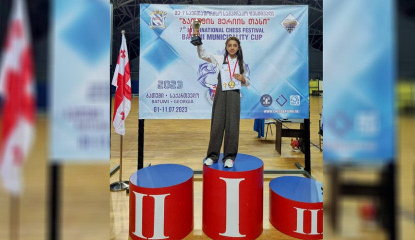 ახალციხელმა მარიამ მიგრიაულმა საერთაშორისო საჭადრაკო ფესტივალზე გაიმარჯვა