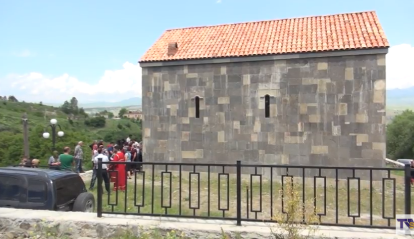 სოფელ ღრელში მართლმადიდებლური ტაძარი გაიხსნა 