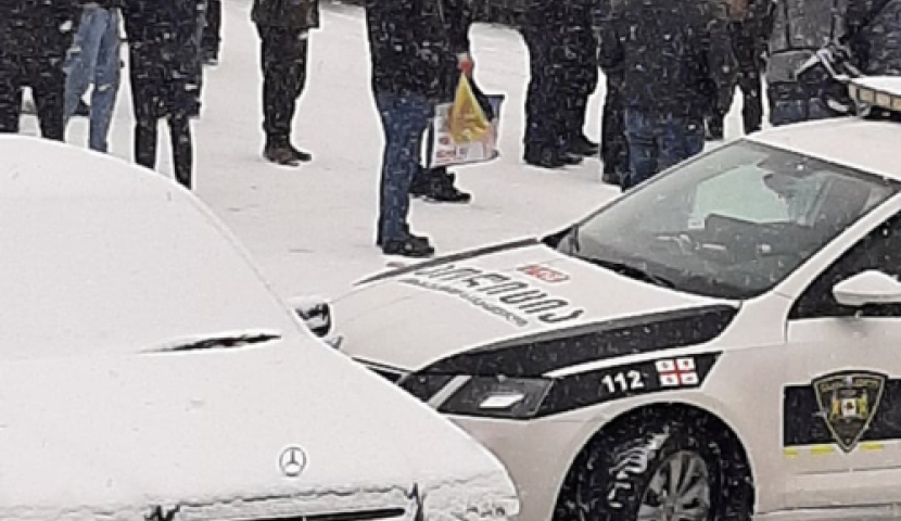 ՃՏՊ Ախալցիխեում՝ միմյանց են բախվել 10 մեքենա