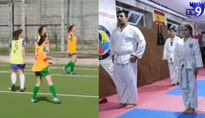 ფეხბურთელებმა და კარატისტებმა განახლებული ვარჯიშები შეწყვიტეს