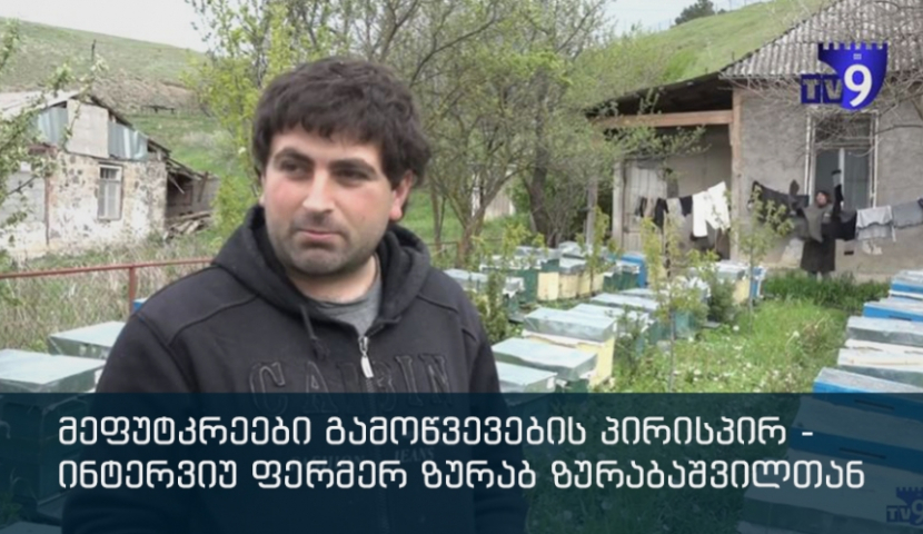 მეფუტკრეები გამოწვევების პირისპირ - ინტერვიუ ფერმერ ზურაბ ზურაბაშვილთან