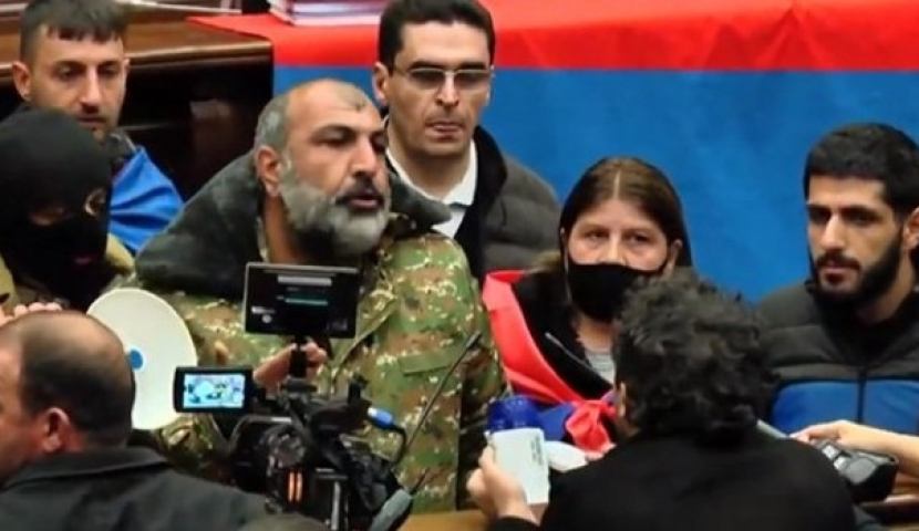 ერევანში "ჯავახკის" ლიდერი ვაჰაგნ ჩახალიანი დააკავეს