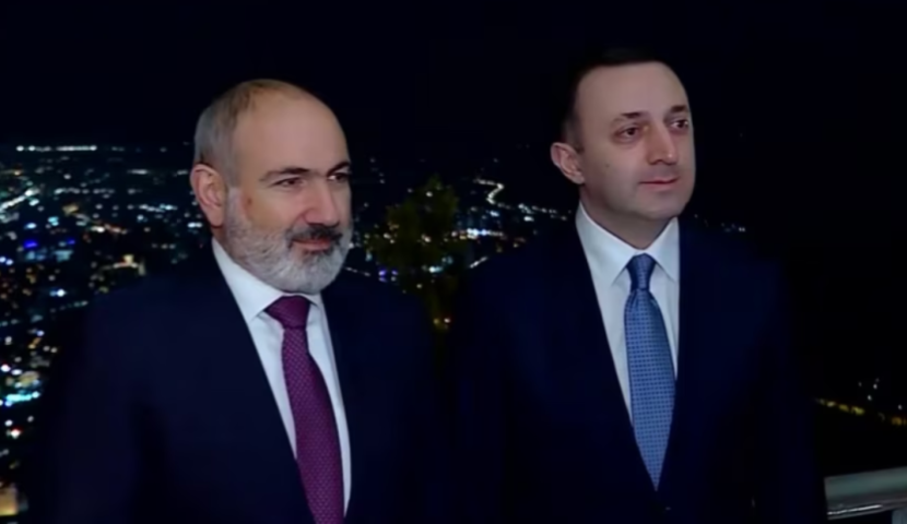 ღარიბაშვილმა ფაშინიანს ვახშამზე უმასპინძლა