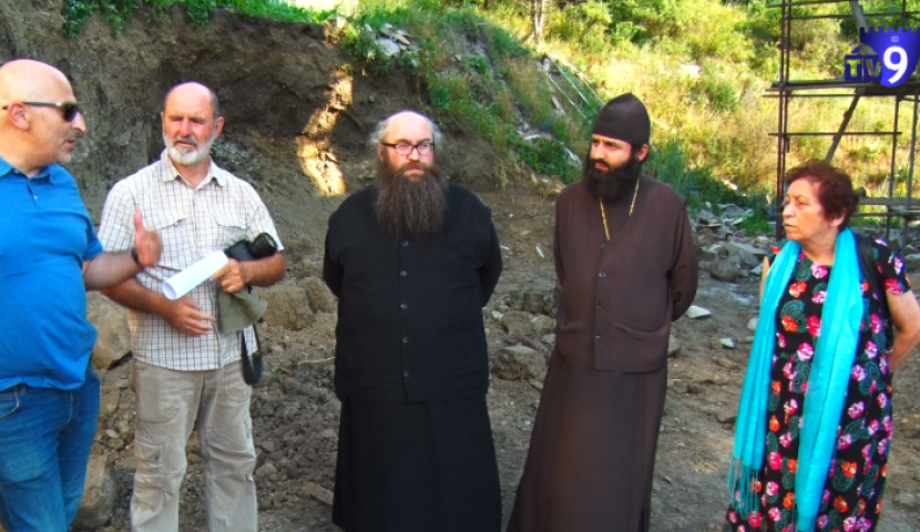 ნიკა ანთიძემ აწყურის აღმოჩენა დაათვალიერა (ვიდეო)