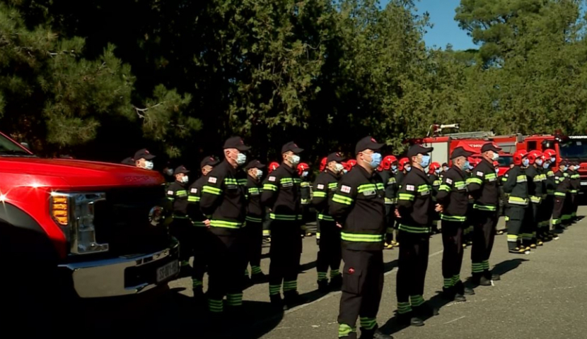 ბათუმში, ტრაგედიის დროს მომუშავე მეხანძრე-მაშველები დაჯილდოვდნენ