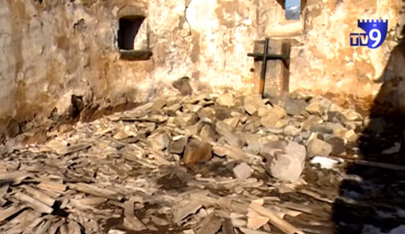 ტაძრის დაწვის ფაქტზე შსს-მ გამოძიება დაიწყო