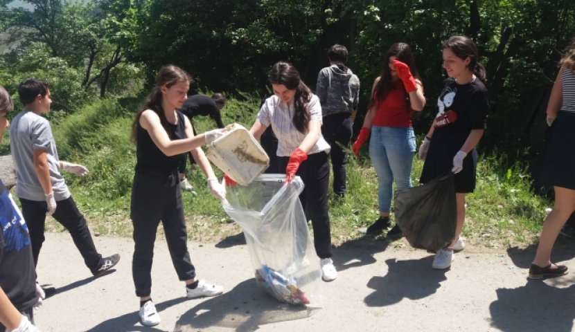 დასუფთავების აქცია ზიკილიაში