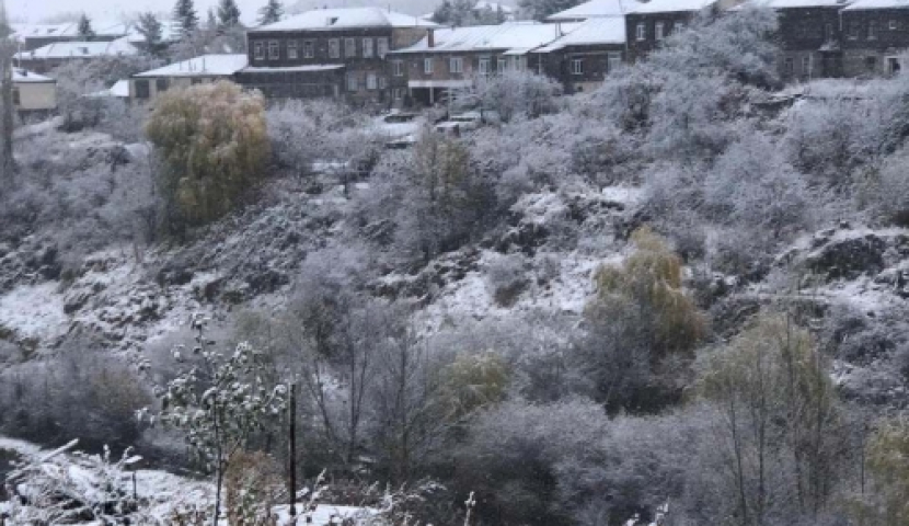 Առաջին ձյունն Ախալքալաքում (Նկարներ)