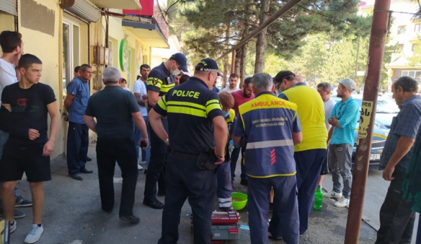 ახალციხეში ქვეითს მანქანა დაეჯახა