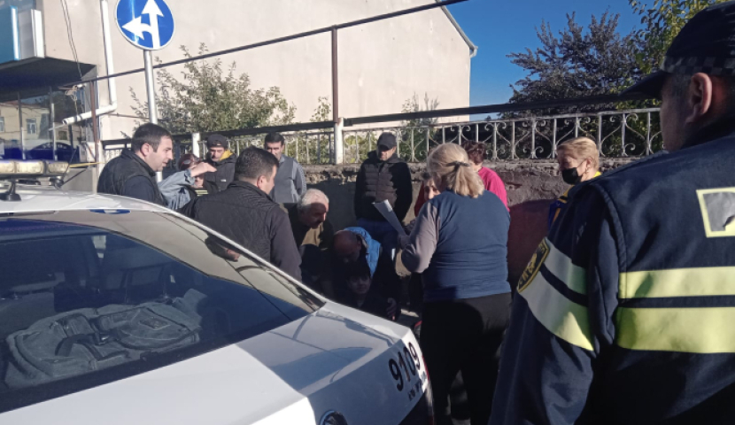 Ախալցիխեում մեքենան վրաերթի է ենթարկել դեռահասի