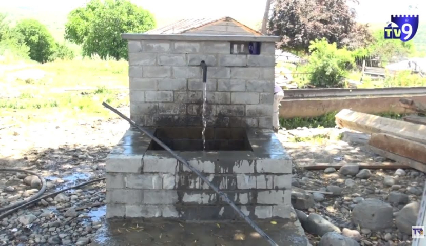 ადიგენის ორი სოფლისთვის, სასმელი წყლის სისტემის მშენებლობა დასრულდა 