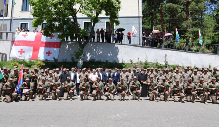 ადიგენში რეზერვისტებმა სამხედრო ფიცი დადეს