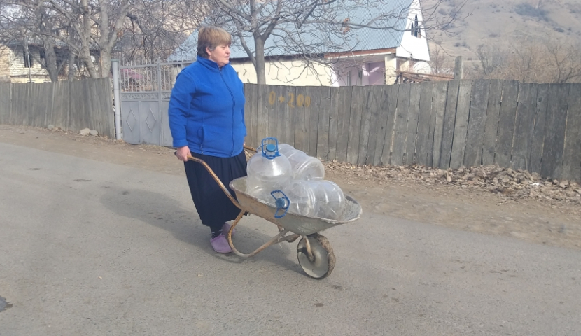 “ნაწყენი ვართ მთავრობაზე“ - ქვემო ენთელის მოსახლეობა სასმელი წყლის გარეშე დარჩა