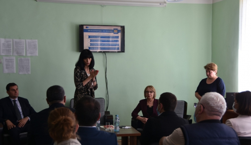 თეა ახვლედიანი სამცხე-ჯავახეთს სტუმრობდა