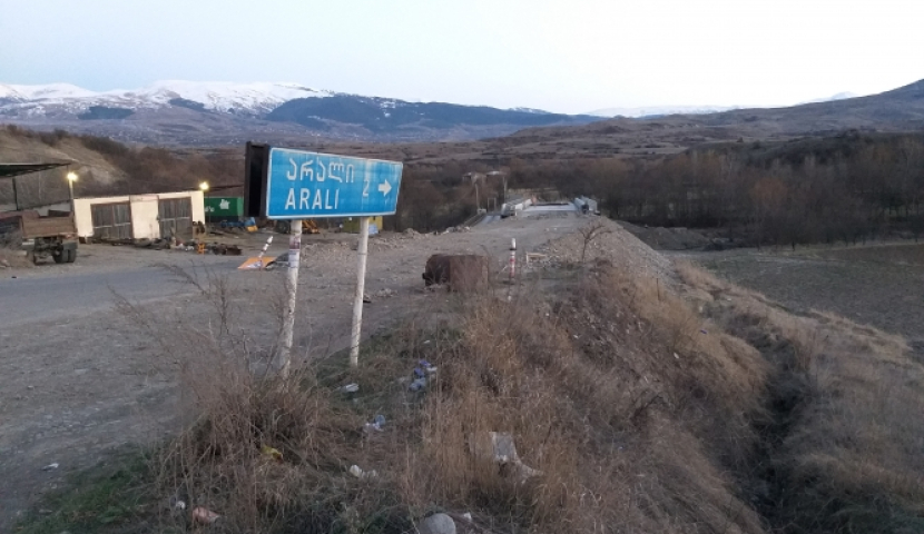 არალში ხიდის მშენებლობა ისევ ვერ გრძელდება