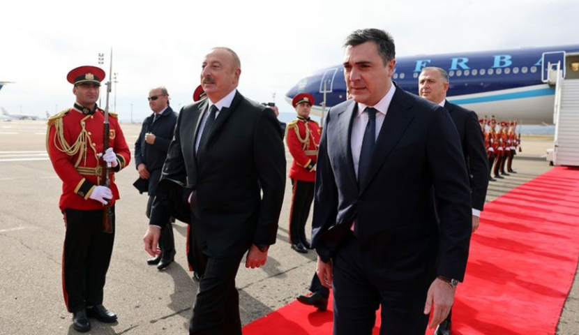 ილჰამ ალიევი საქართველოს სამუშაო ვიზიტით ეწვია