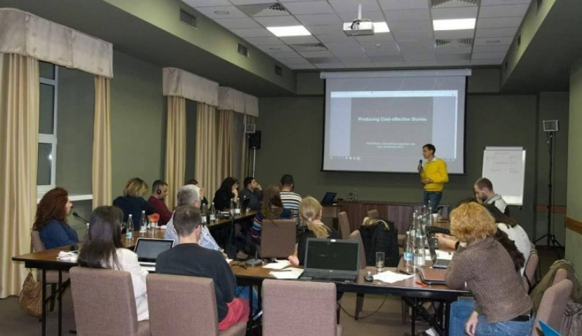 "მეცხრე არხი" კიევში  ჟურნალისტური თხრობის ლაბორატორიას დაესწრო