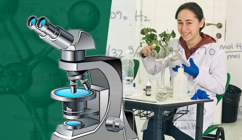 ახალციხელი გოგო გენური ინჟინერიის სამყაროში მხარდაჭერის გარეშე