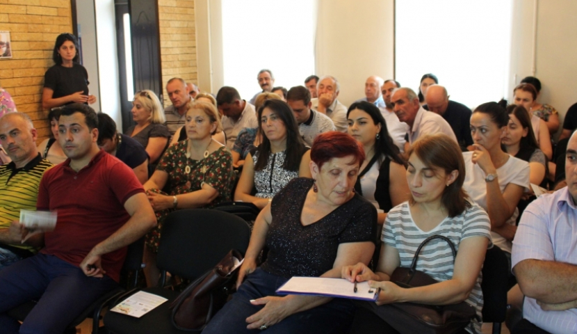 ახალციხეში სურსათის უვნებლობაზე შეხვედრა გაიმართა 