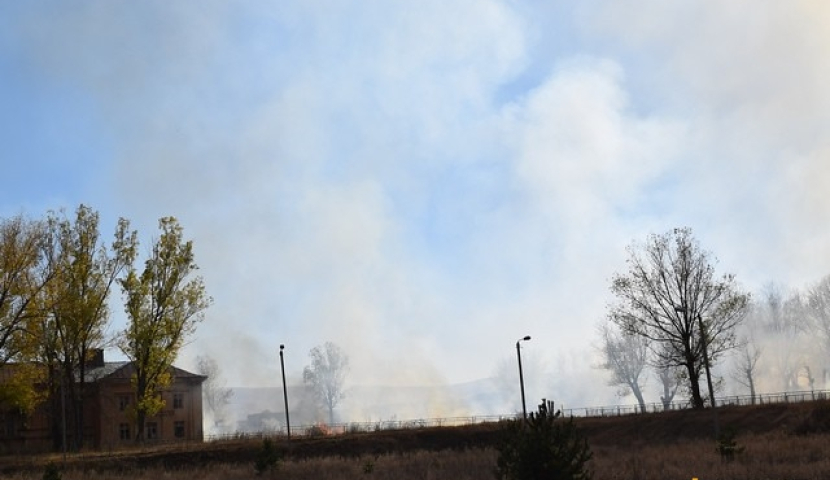ახალქალაქის სამხედრო დასახლებაში ხანძარია