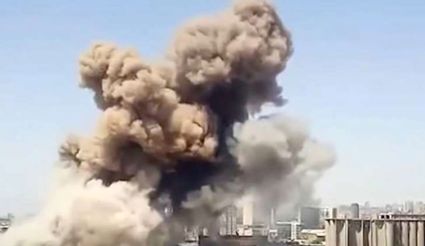 ოკუპირებული ყირიმის ორ ქალაქში აფეთქება მოხდა