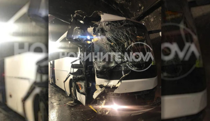 საქართველოში ჩამოსული ბულგარეთის ნაკრების ავტობუსი ავარიაში მოყვა