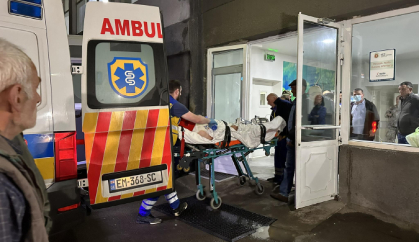 მეხდაცემული ჯარისკაცის მდგომარეობა მძიმეა