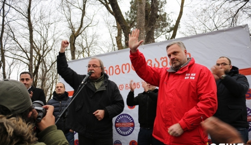 გრიგოლ ვაშაძემ ახალქალაქში მოსახლეობასთან შეხვედრა გამართა 